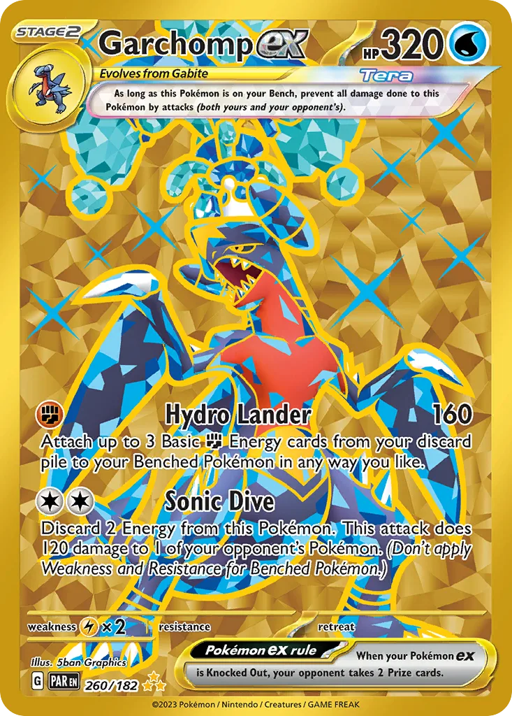 Garchomp ex, Paradox Rift #260/182