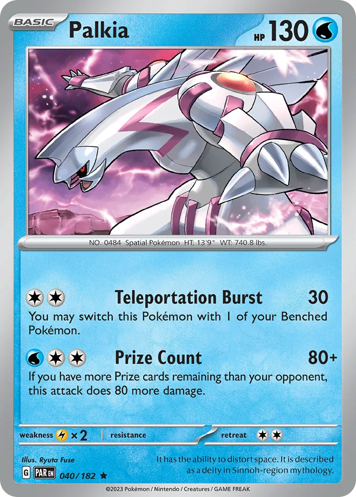 Palkia, Paradox Rift #040/182