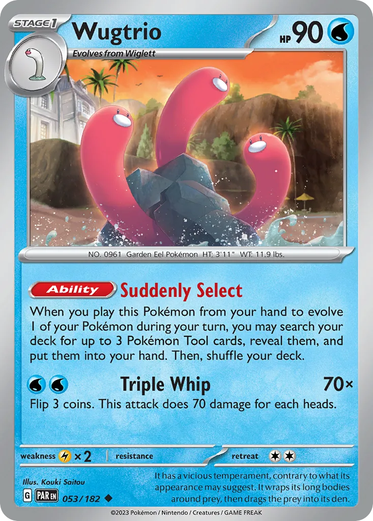 Wugtrio, Paradox Rift #053/182
