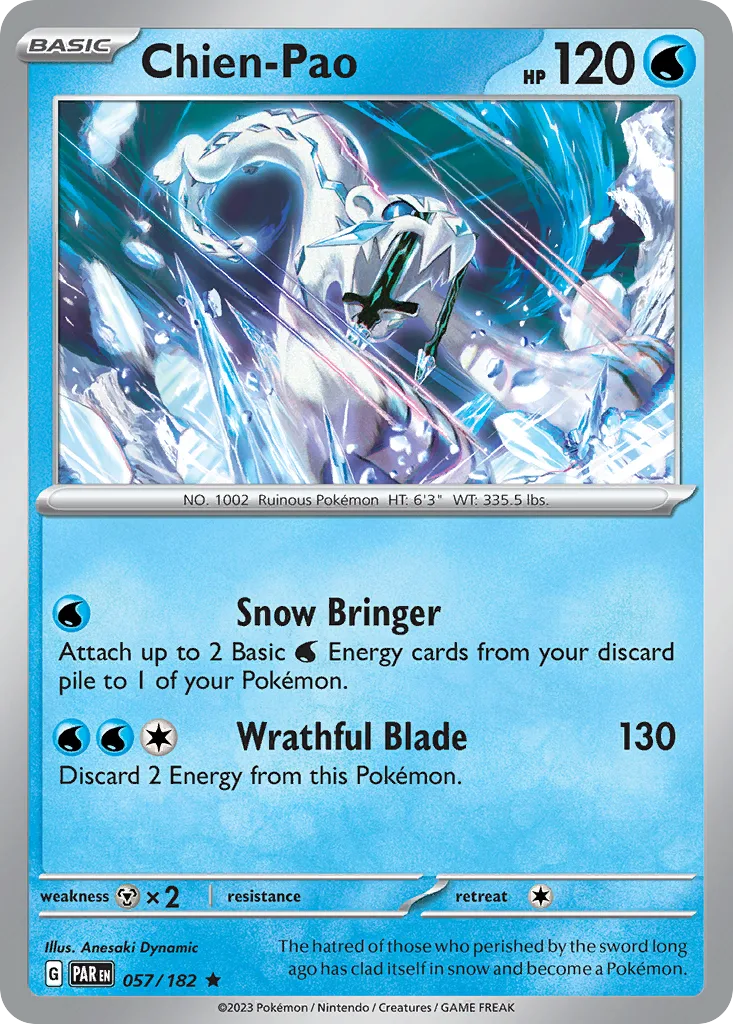 Chien-Pao, Paradox Rift #057/182