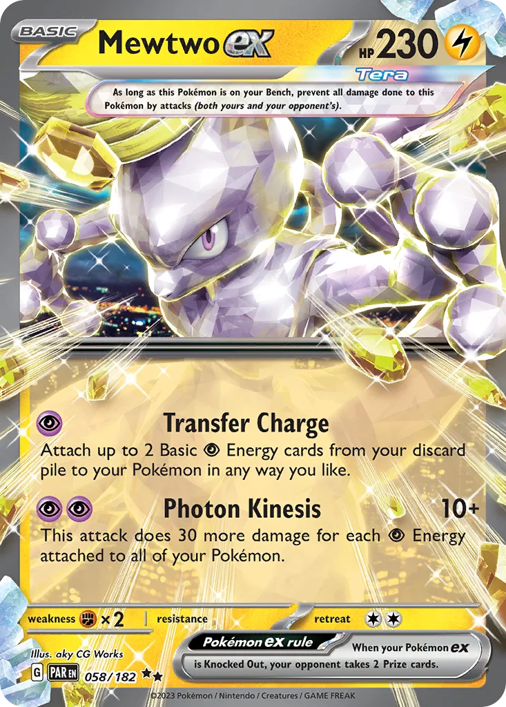 Mewtwo ex, Paradox Rift #058/182