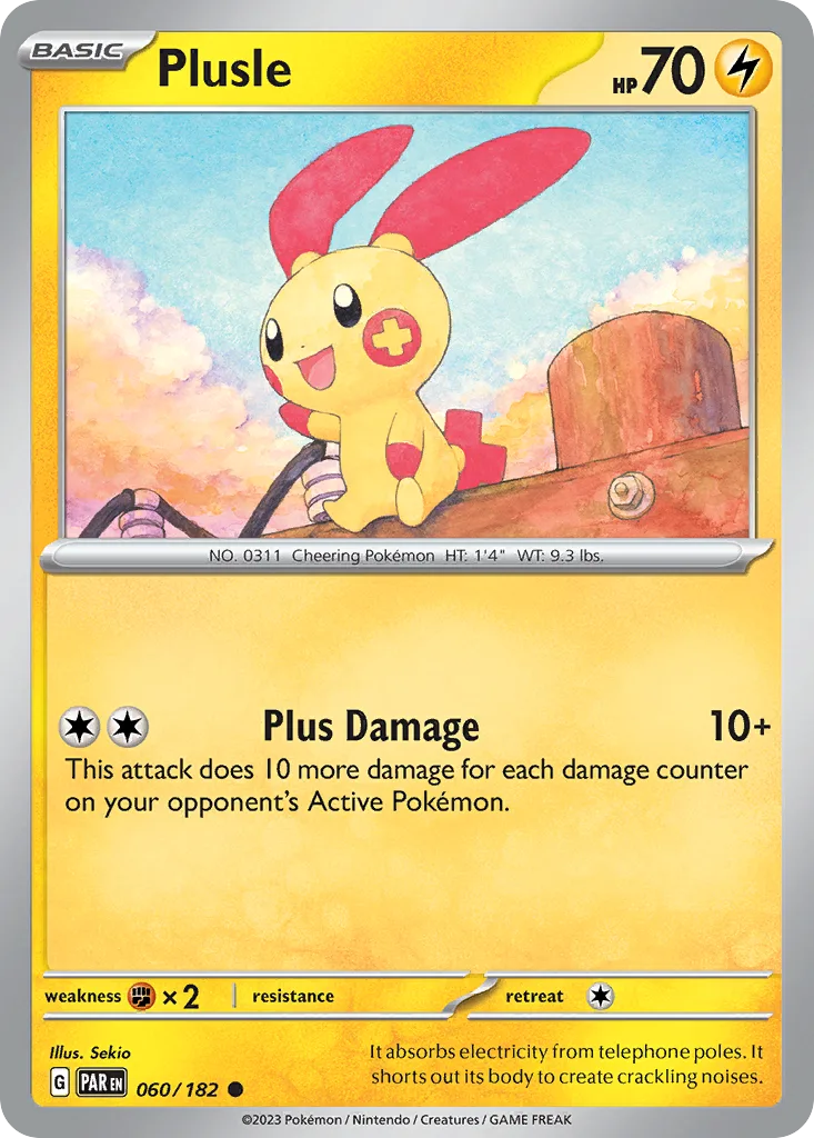Plusle, Paradox Rift #060/182