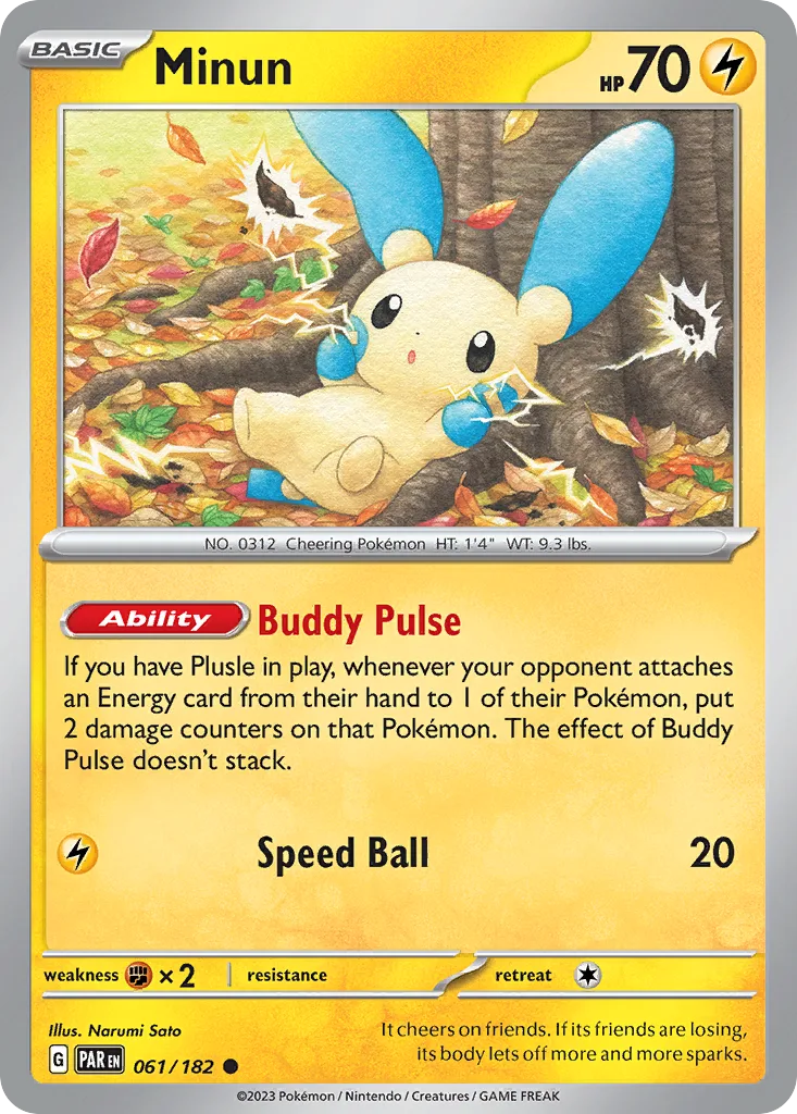 Minun, Paradox Rift #061/182