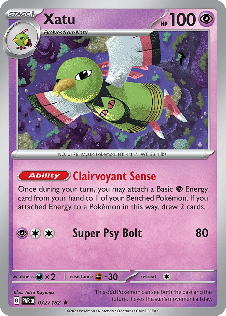 Xatu, Paradox Rift #072/182