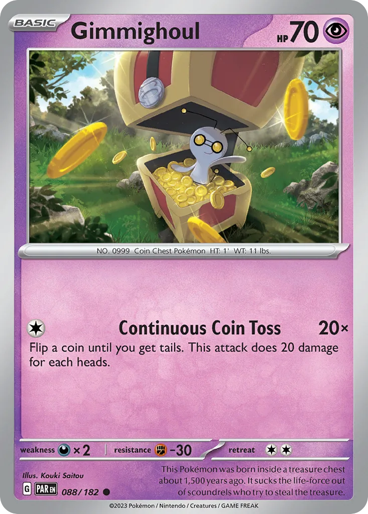 Gimmighoul, Paradox Rift #088/182