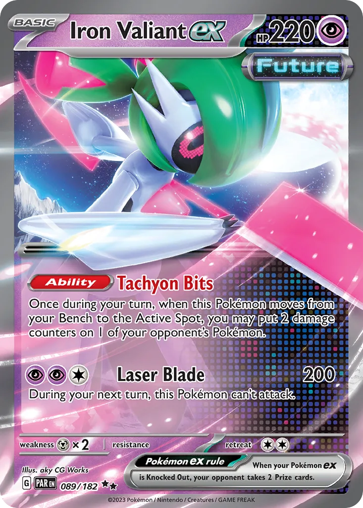 Iron Valiant ex, Paradox Rift #089/182