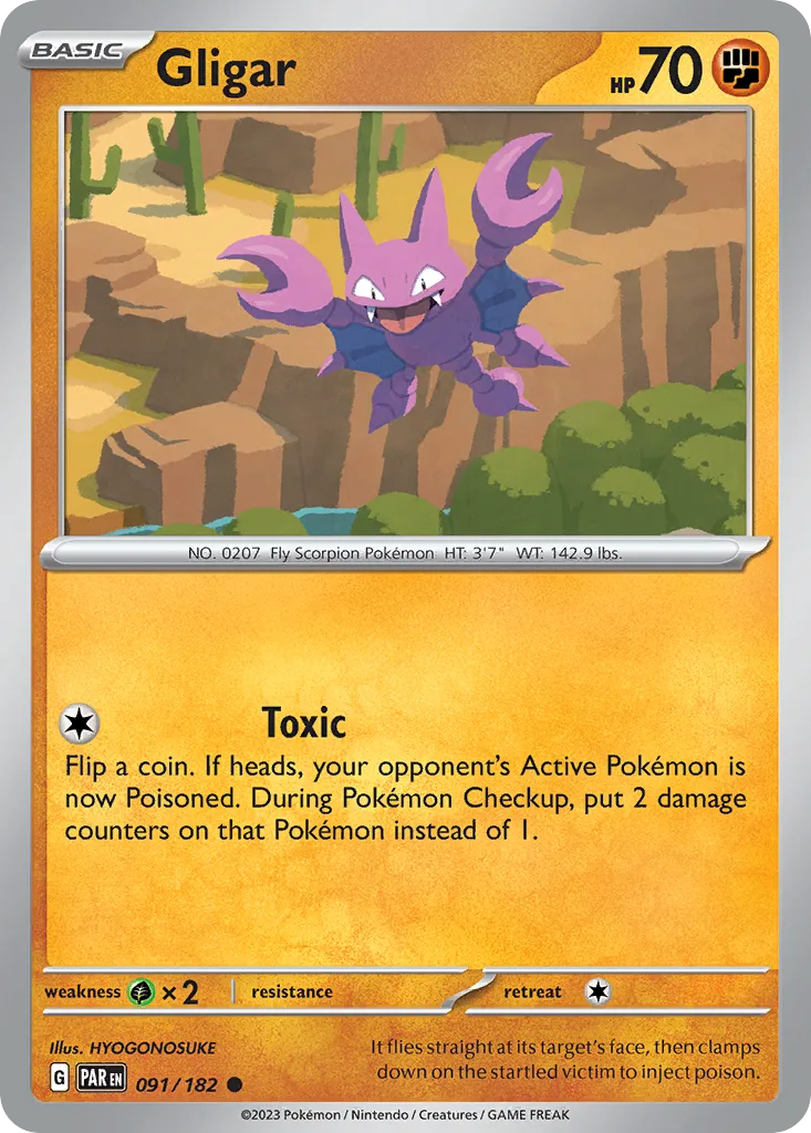 Gligar, Paradox Rift #091/182