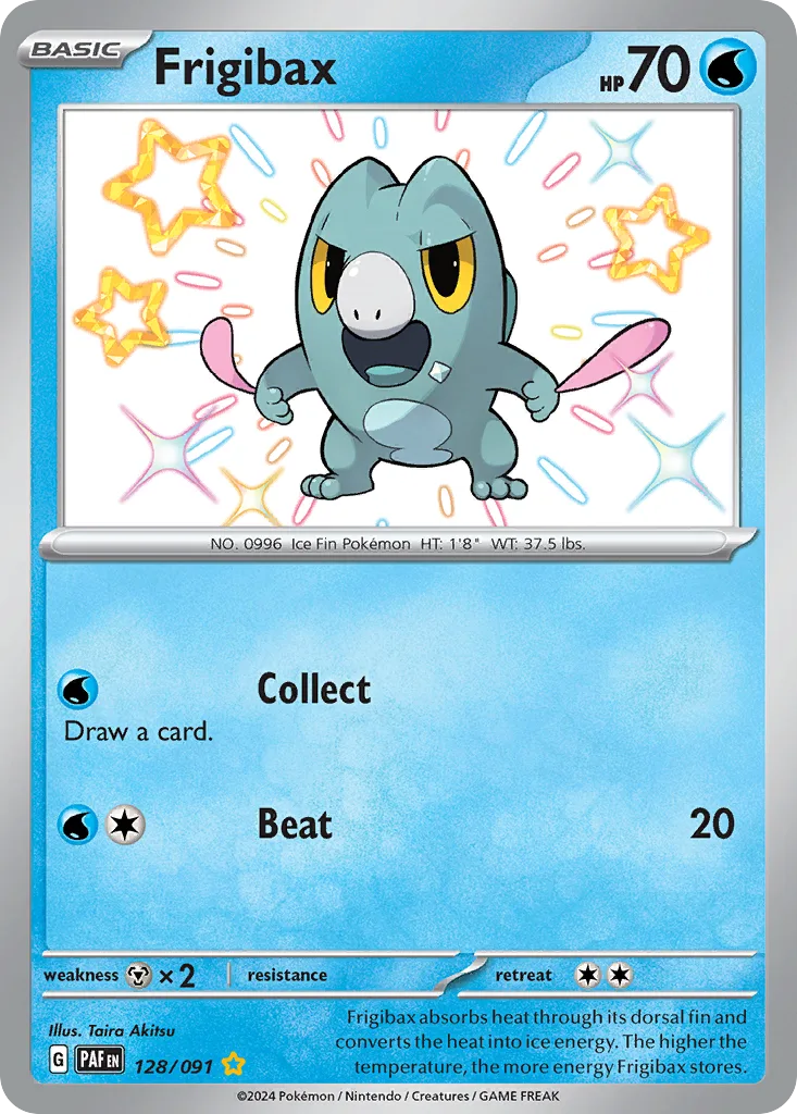 Frigibax, Paldean Fates #128/091