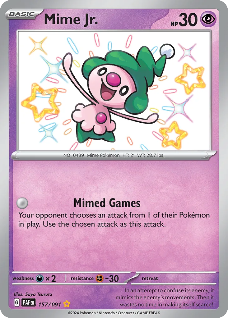 Mime Jr., Paldean Fates #157/091