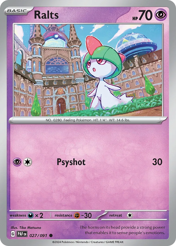 Ralts, Paldean Fates #027/091