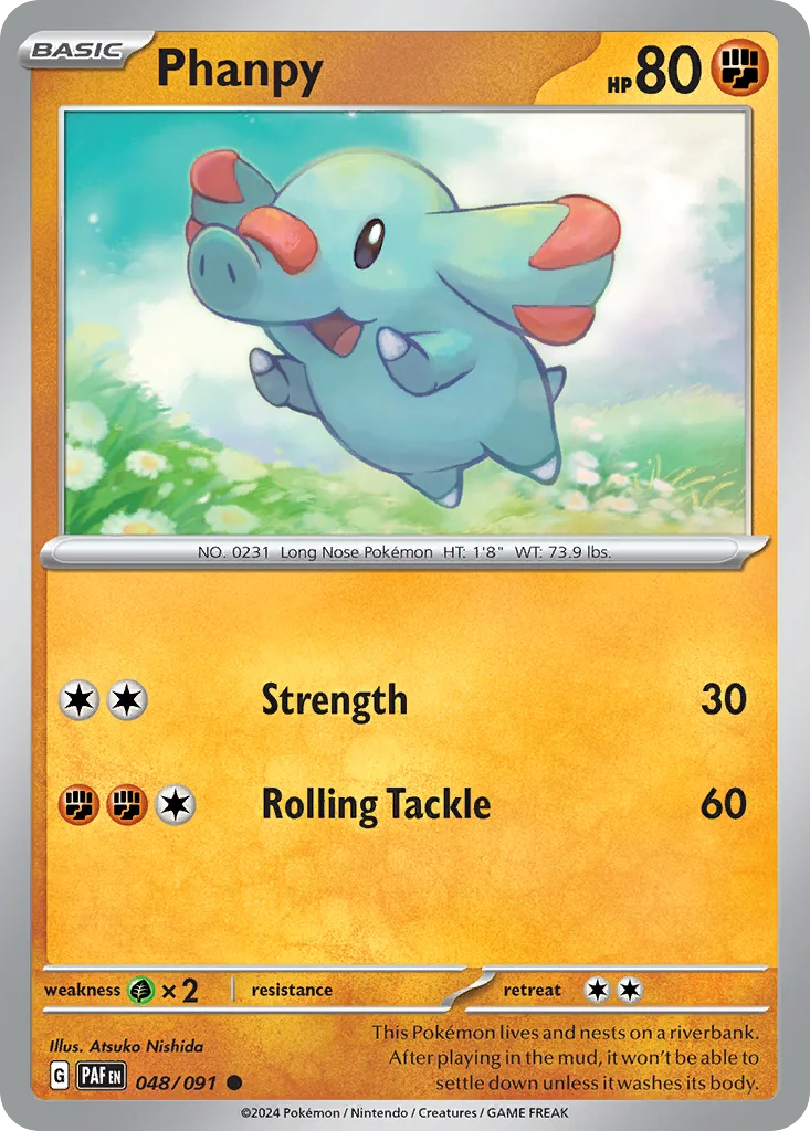 Phanpy, Paldean Fates #048/091