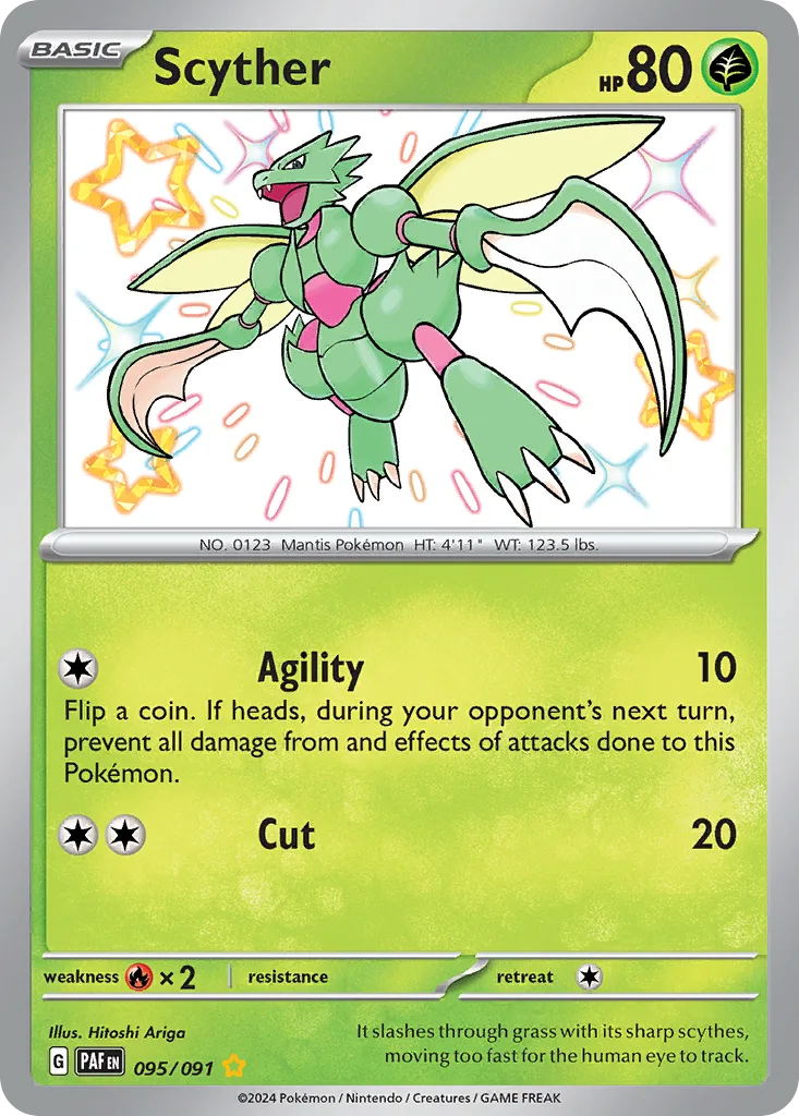 Scyther, Paldean Fates #095/091