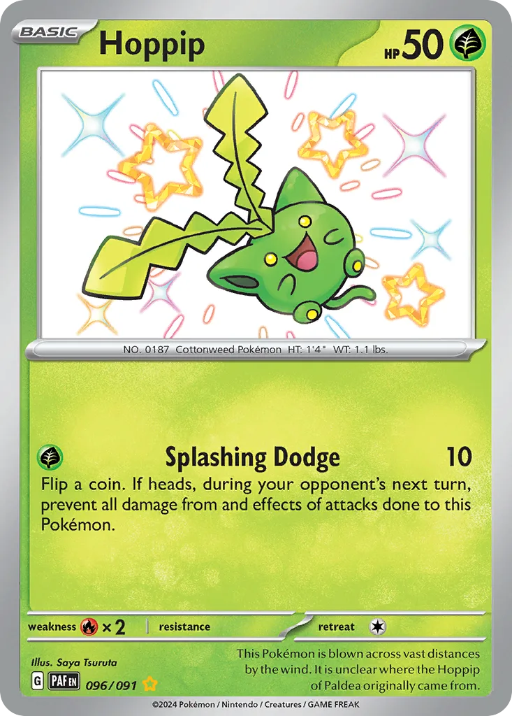Hoppip, Paldean Fates #096/091