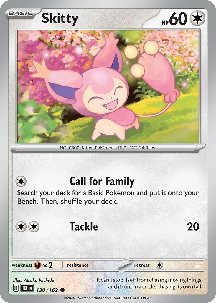 Skitty, Temporal Forces #130/162