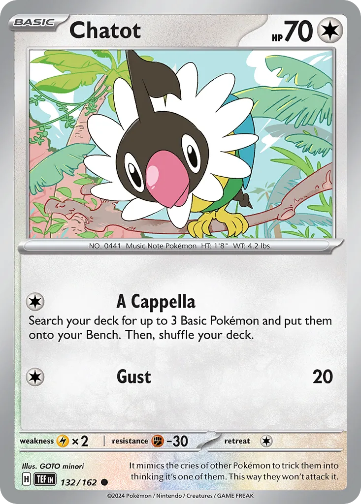 Chatot, Temporal Forces #132/162