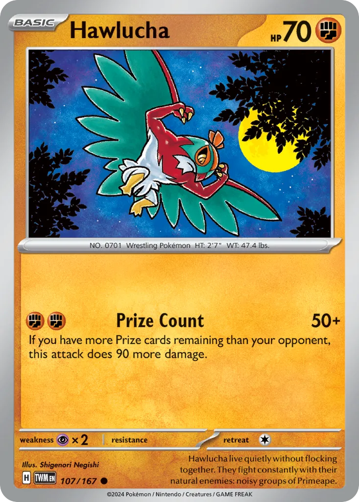 Hawlucha, Twilight Masquerade #107/167