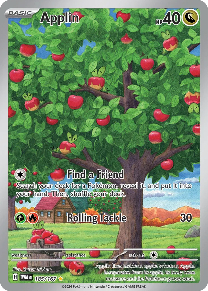 Applin, Twilight Masquerade #185/167