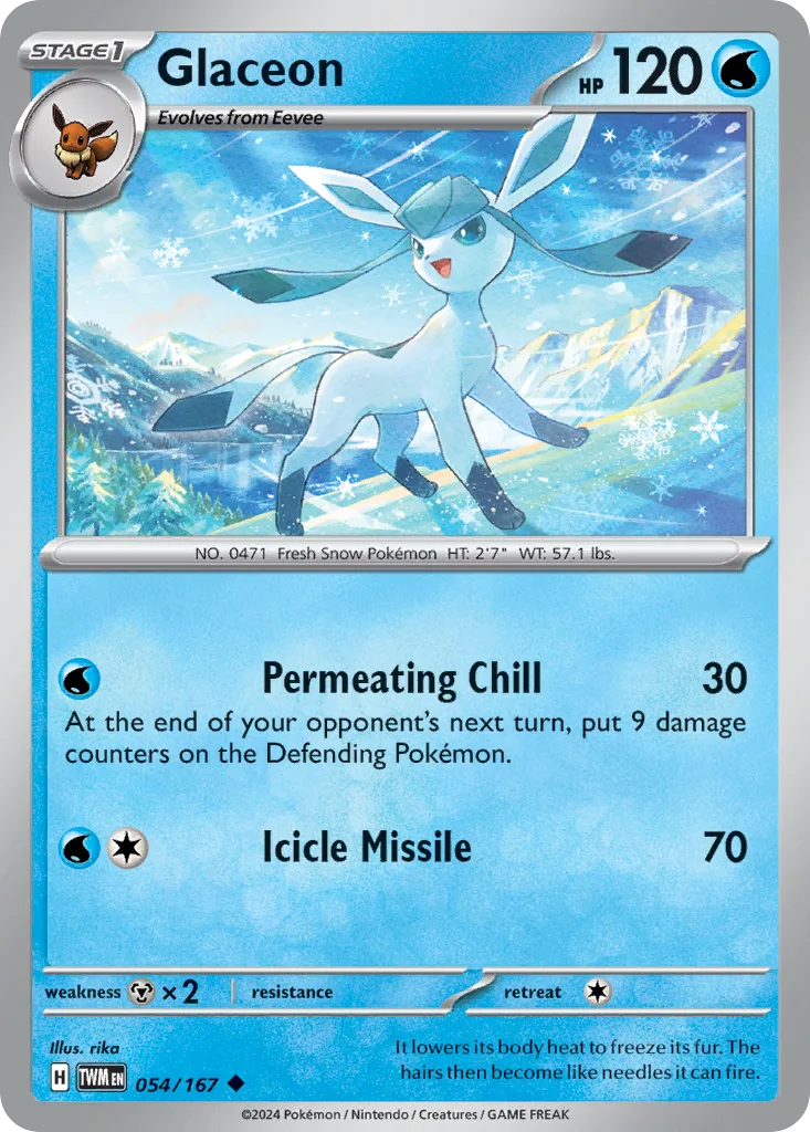 Glaceon, Twilight Masquerade #054/167
