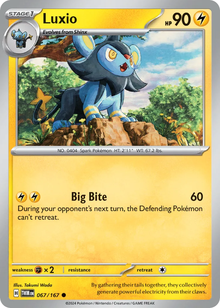 Luxio, Twilight Masquerade #067/167