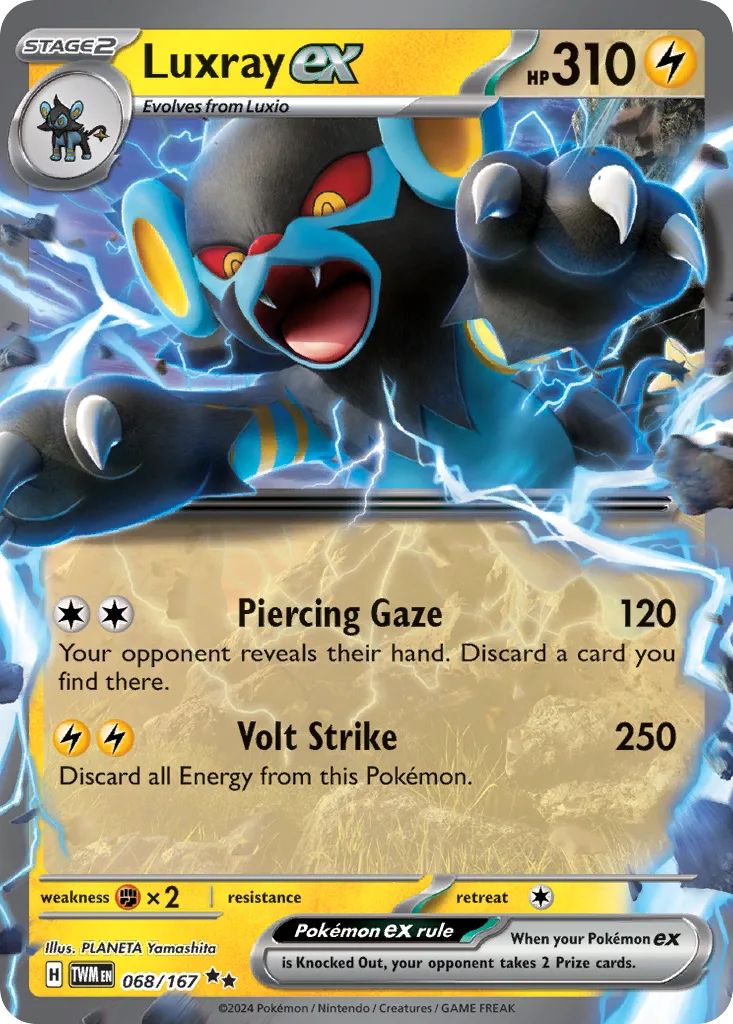 Luxray ex, Twilight Masquerade #068/167