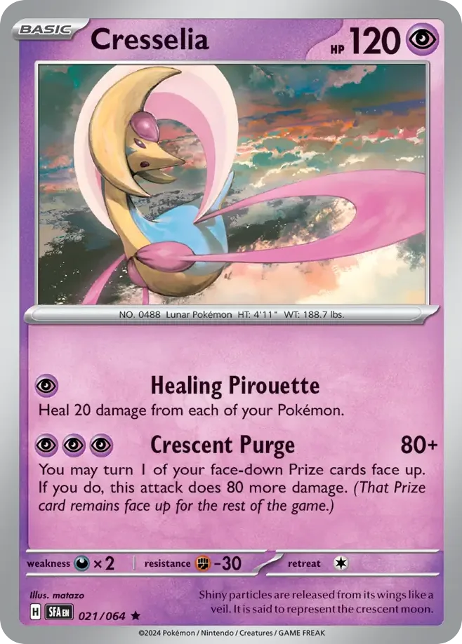 Cresselia, Shrouded Fable #021/064
