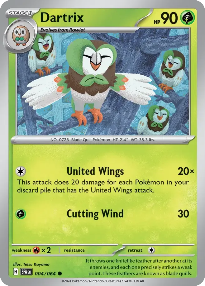 Dartrix, Shrouded Fable #004/064