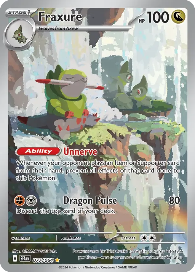 Fraxure, Shrouded Fable #077/064