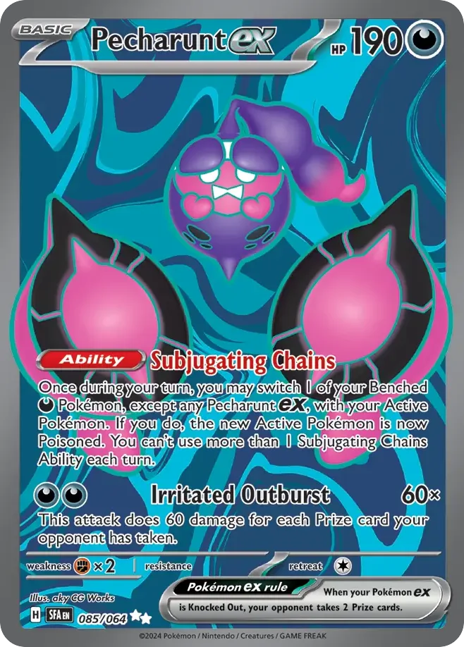 Pecharunt ex, Shrouded Fable #085/064