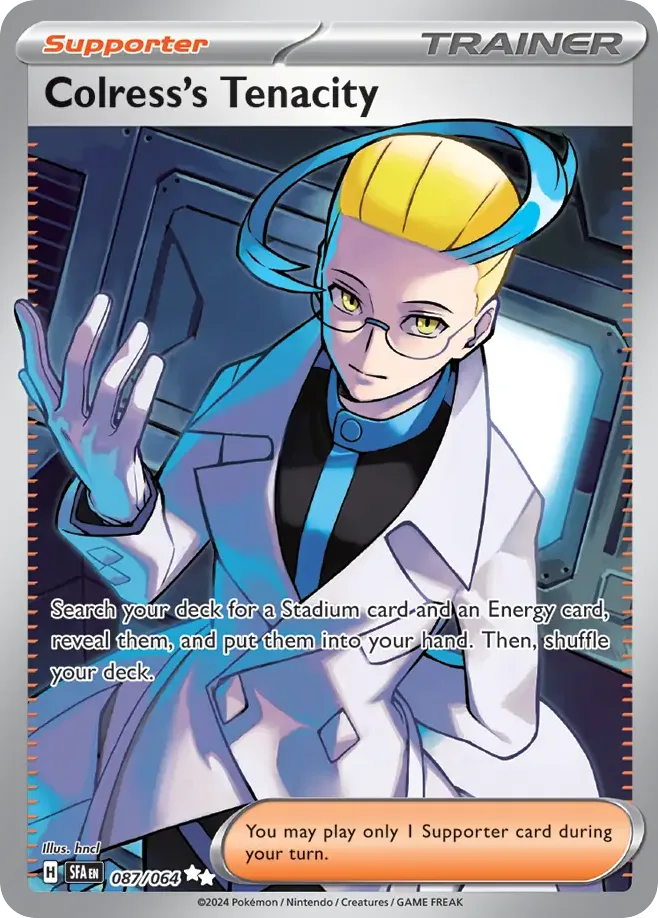 Colress's Tenacity, Shrouded Fable #087/064