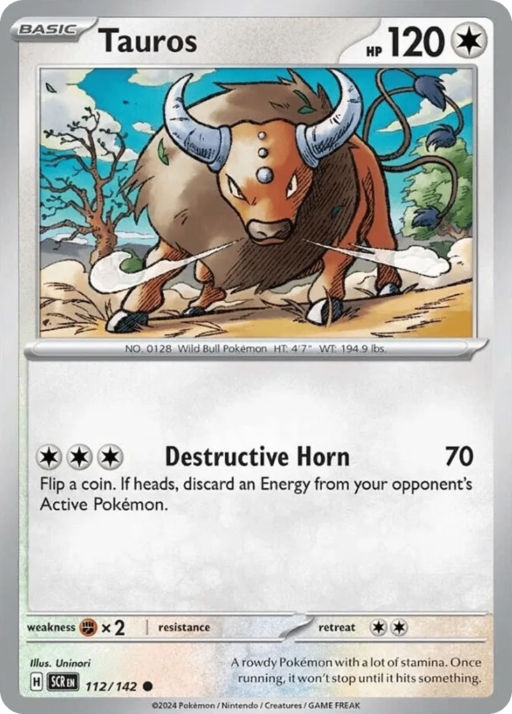 Tauros, Stellar Crown #112/142