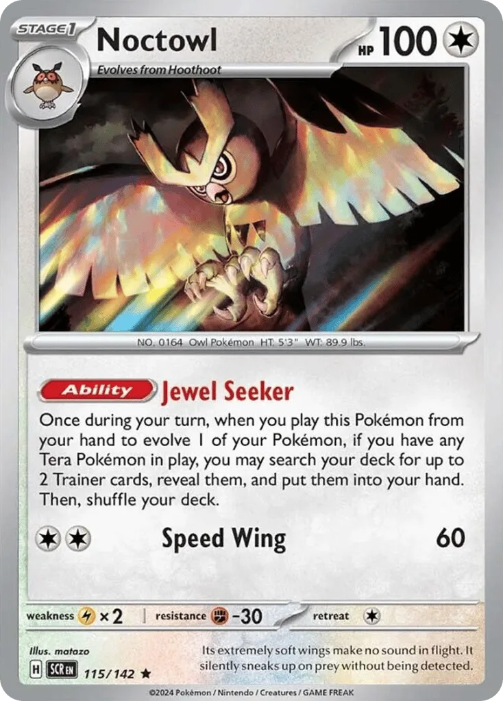 Noctowl, Stellar Crown #115/142