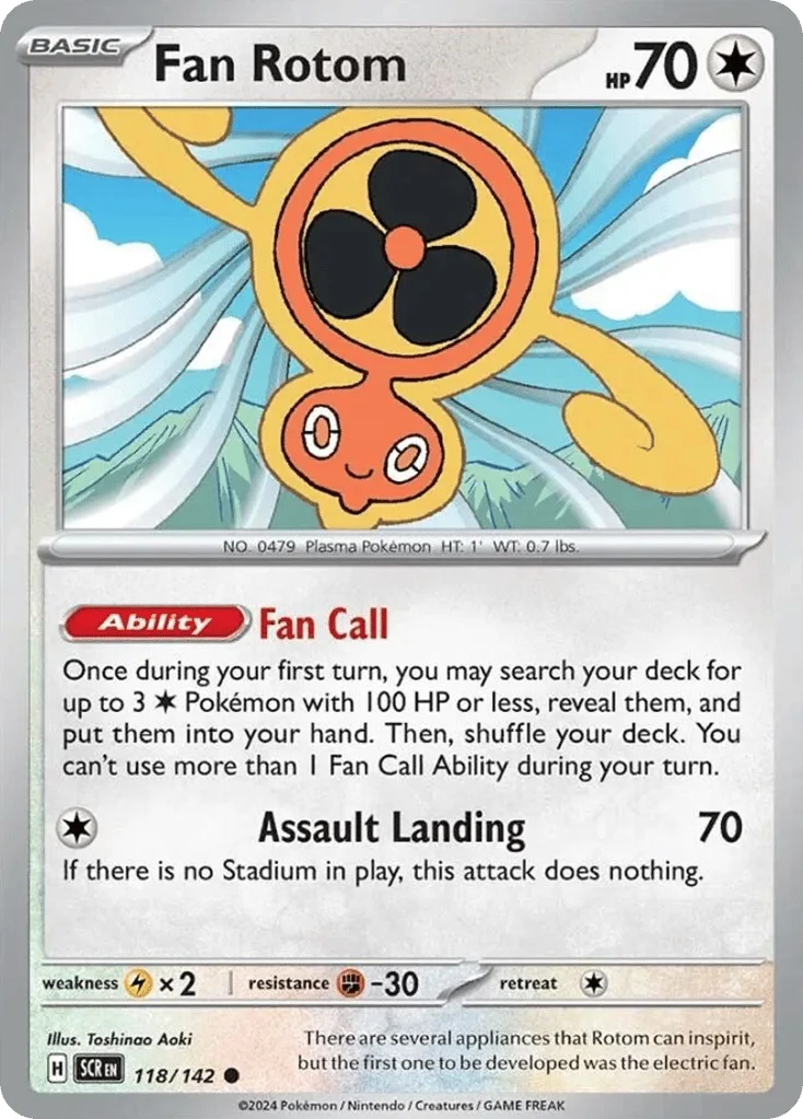 Fan Rotom, Stellar Crown #118/142