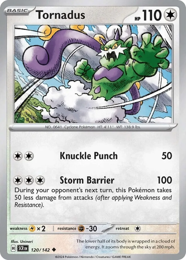 Tornadus, Stellar Crown #120/142
