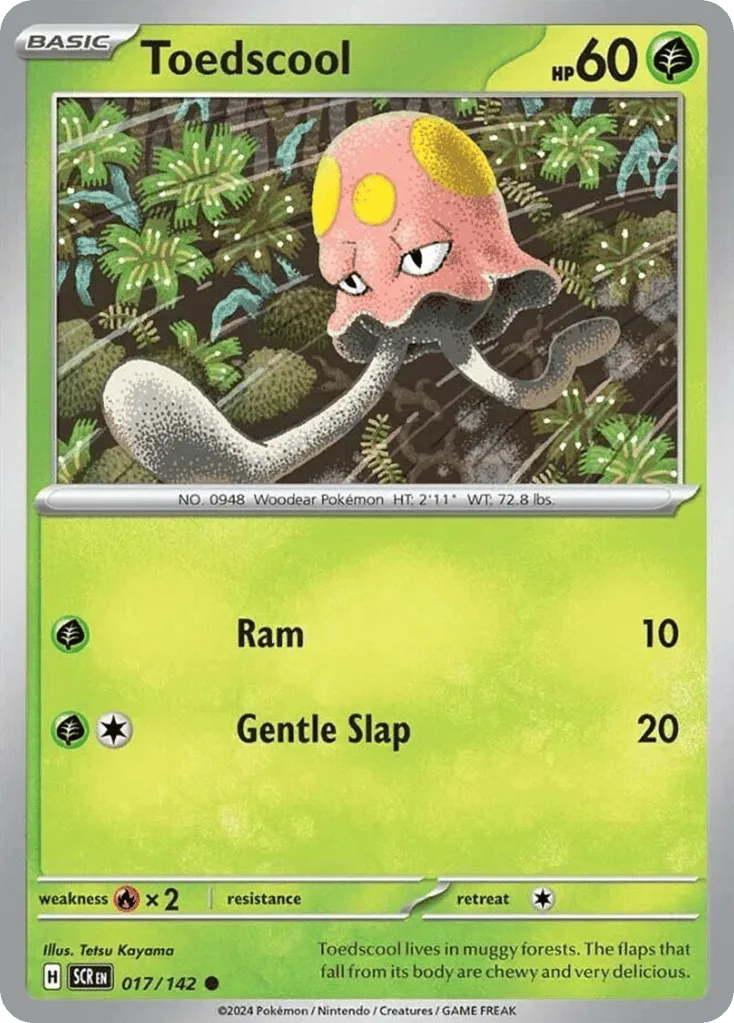 Toedscool, Stellar Crown #017/142