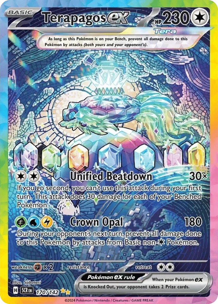 Terapagos ex, Stellar Crown #170/142