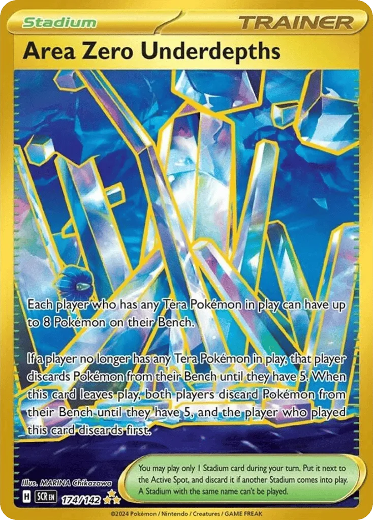Area Zero Underdepths, Stellar Crown #174/142