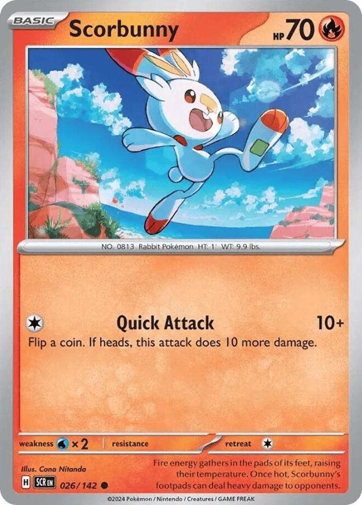 Scorbunny, Stellar Crown #026/142