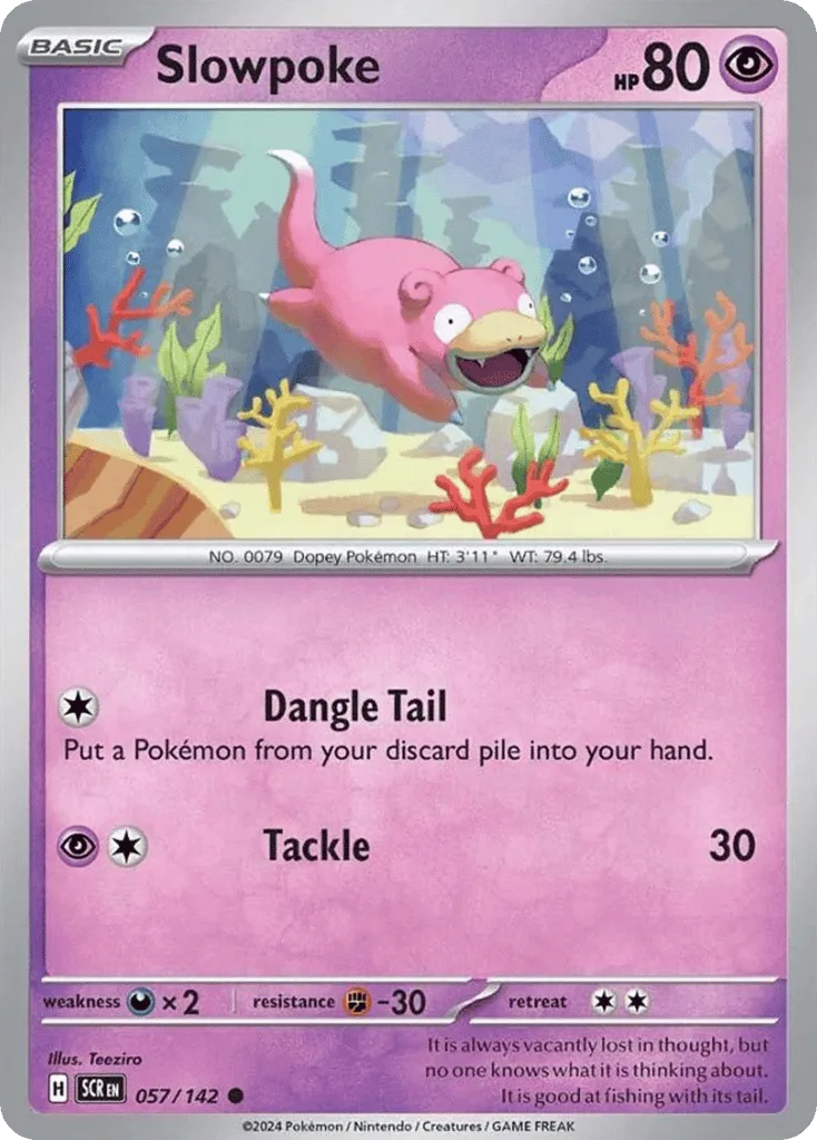 Slowpoke, Stellar Crown #057/142