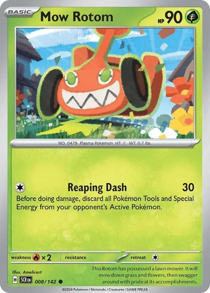 Mow Rotom, Stellar Crown #008/142