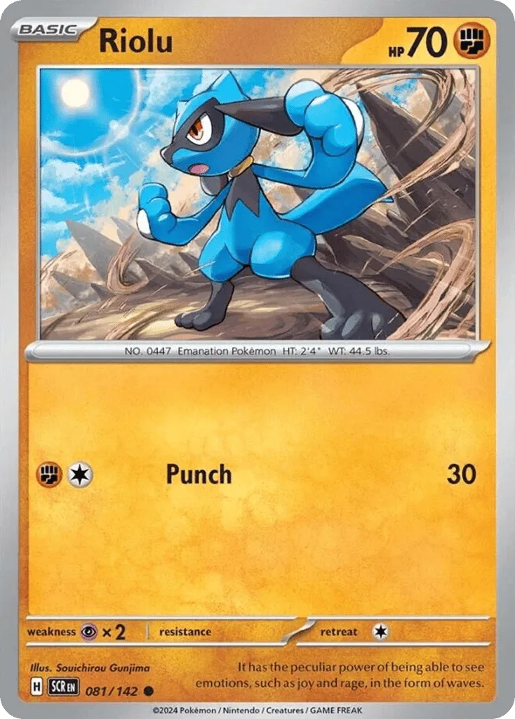 Riolu, Stellar Crown #081/142
