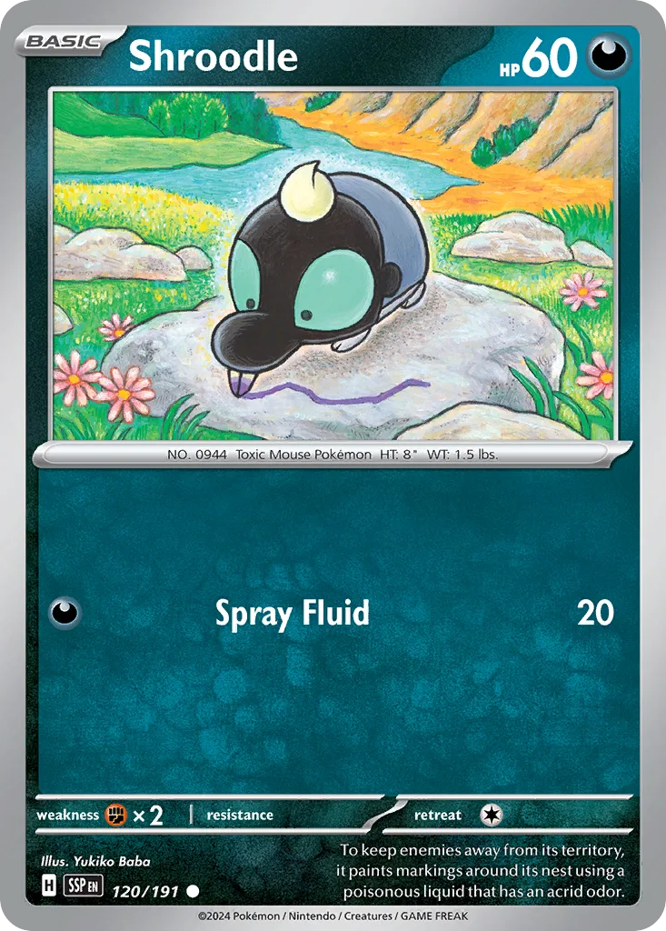 Shroodle, Surging Sparks #120/191