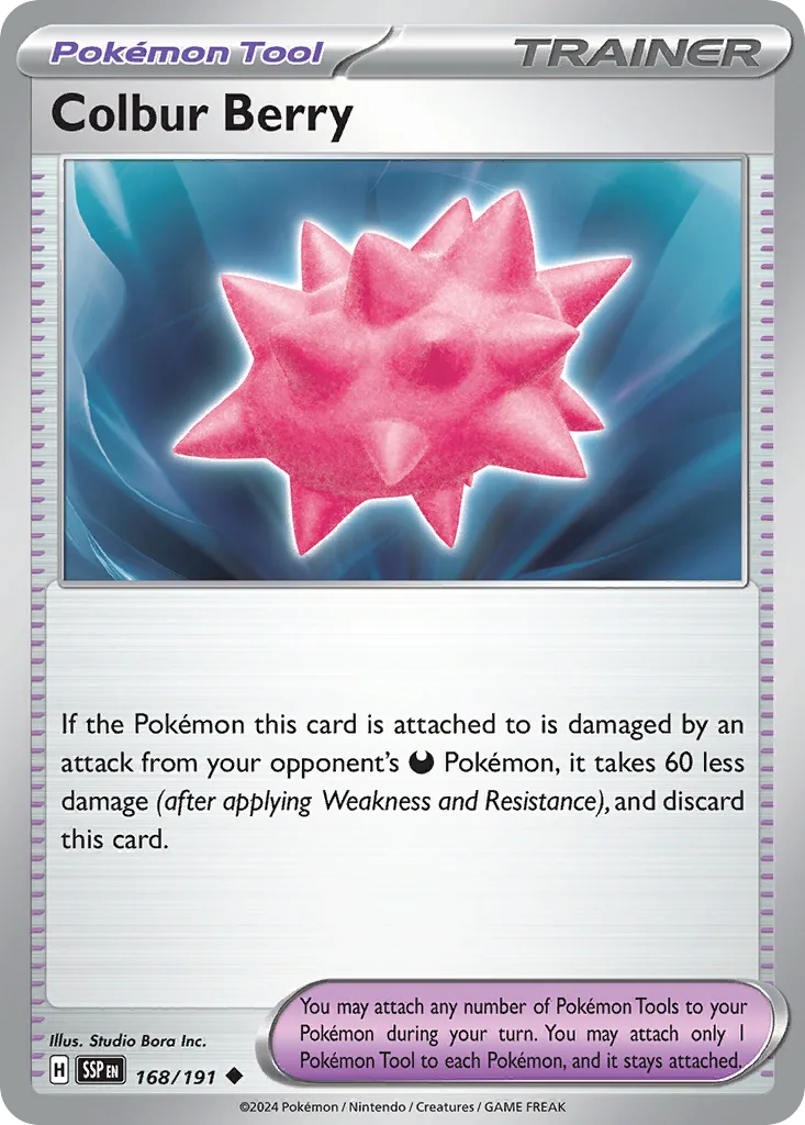 Colbur Berry, Surging Sparks #168/191