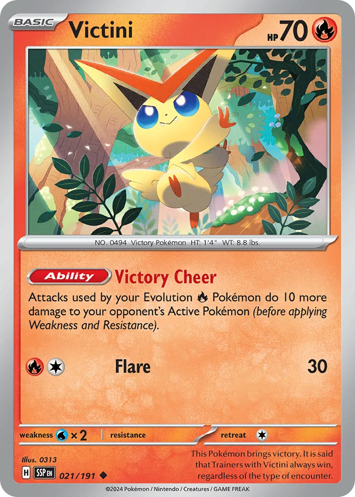Victini, Surging Sparks #021/191
