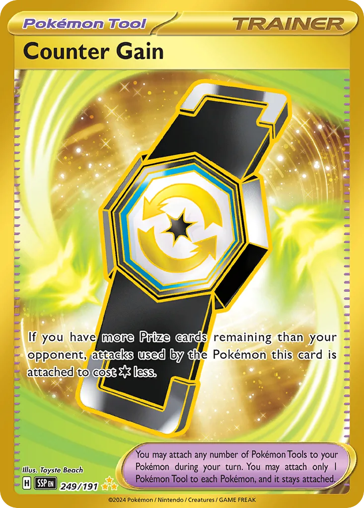 Counter Gain, Surging Sparks #249/191
