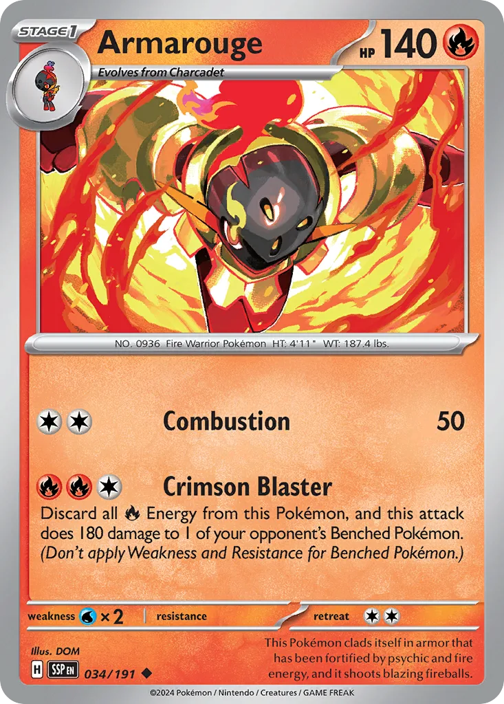 Armarouge, Surging Sparks #034/191