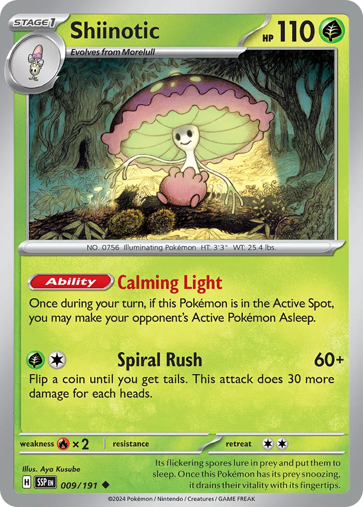 Shiinotic, Surging Sparks #009/191