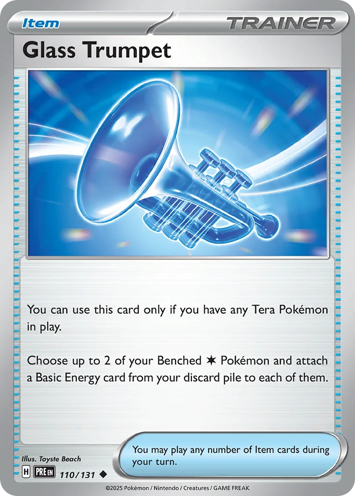 Glass Trumpet, Prismatic Evolutions #110/131