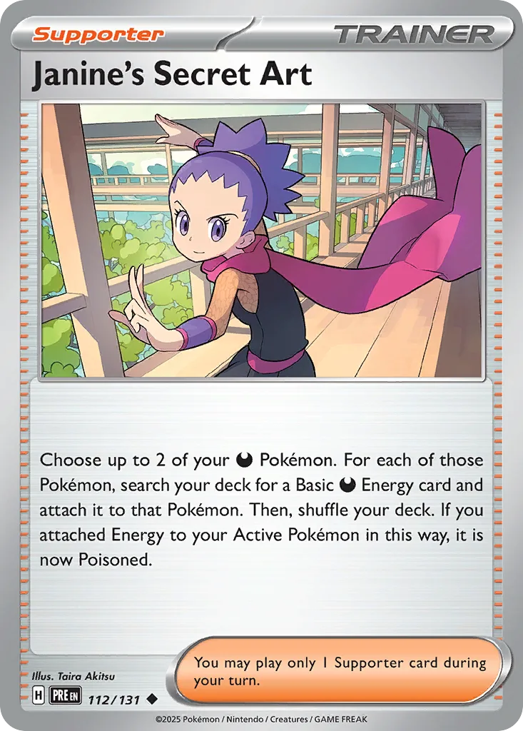 Janine's Secret Art, Prismatic Evolutions #112/131