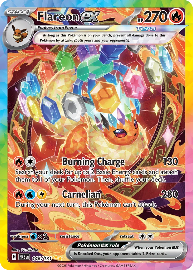 Flareon ex, Prismatic Evolutions #146/131