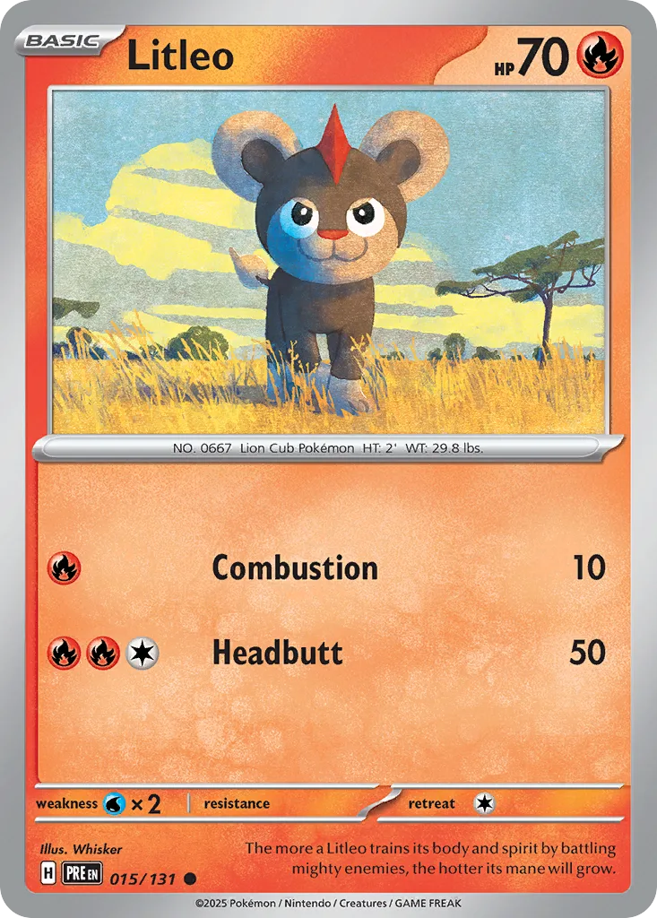 Litleo, Prismatic Evolutions #015/131